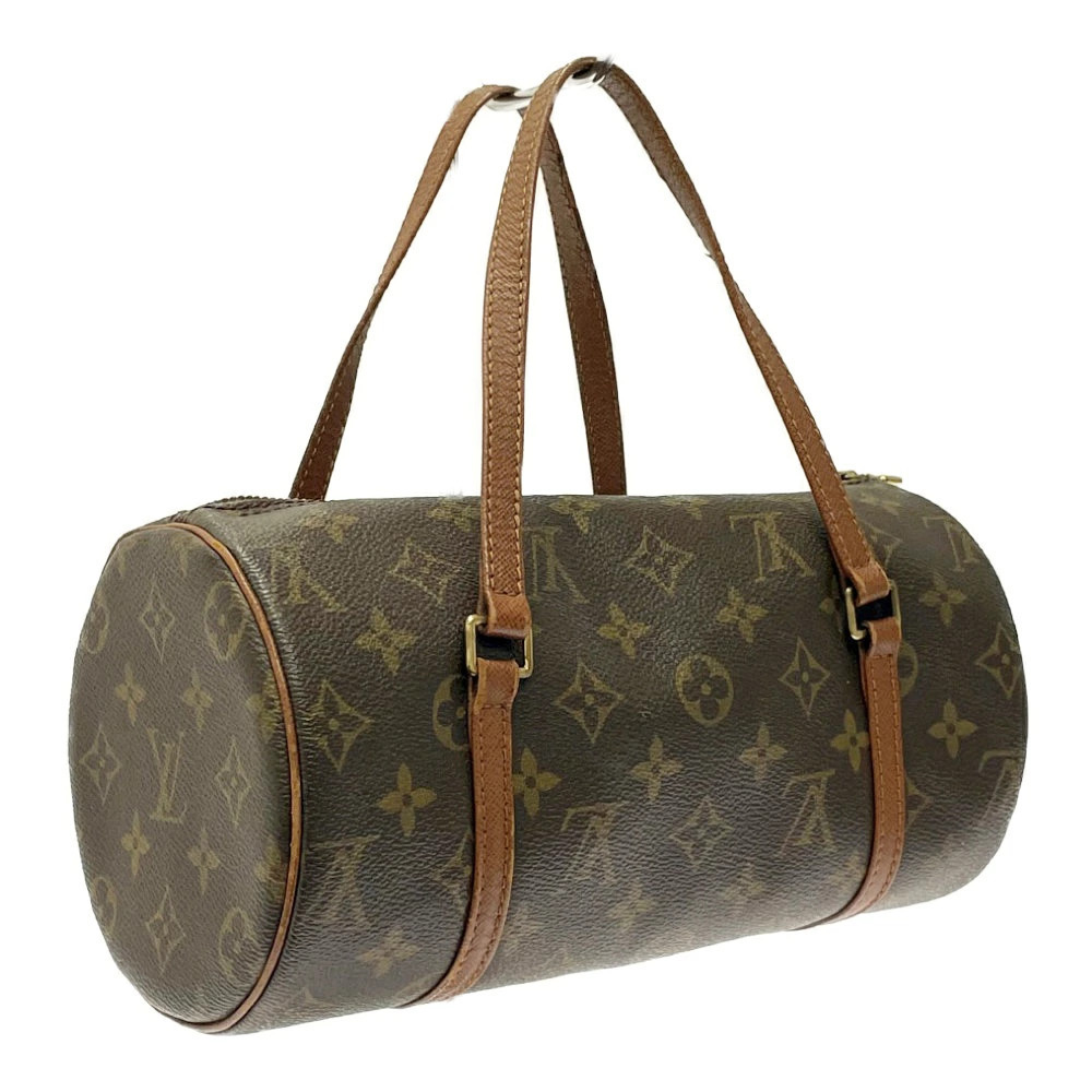 Louis Vuitton Papillon Handbag Monogram Brown